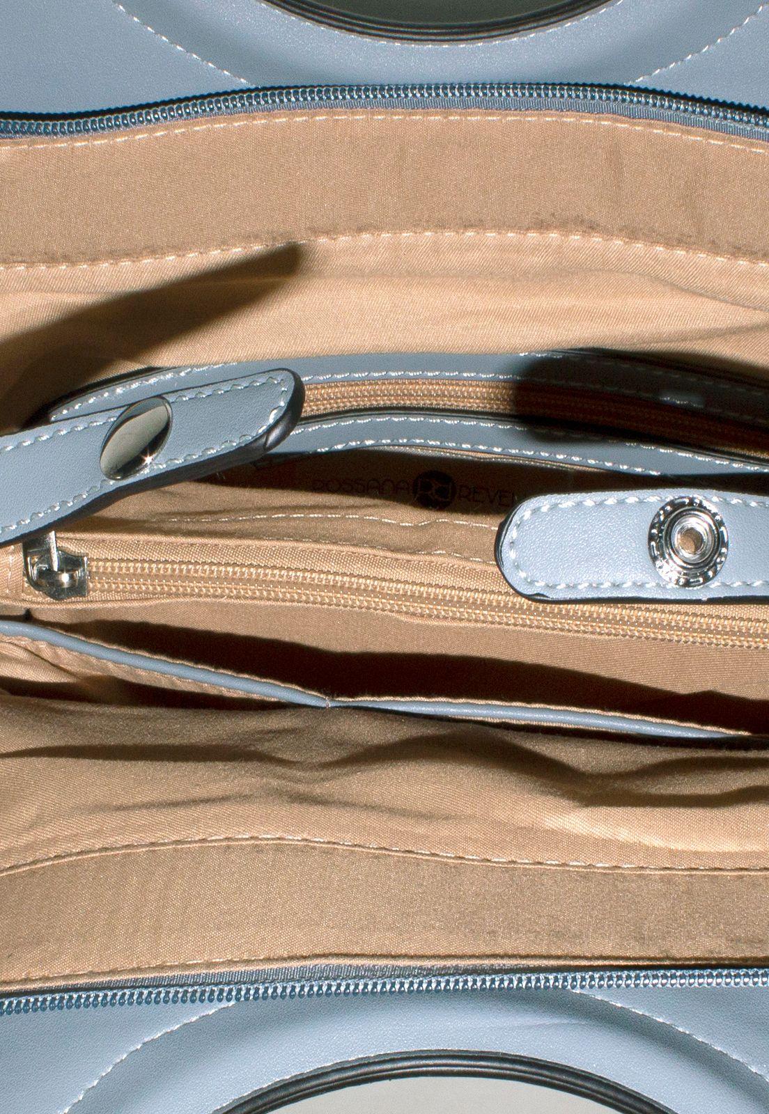 Cartera Manilla Redonda Celeste-3