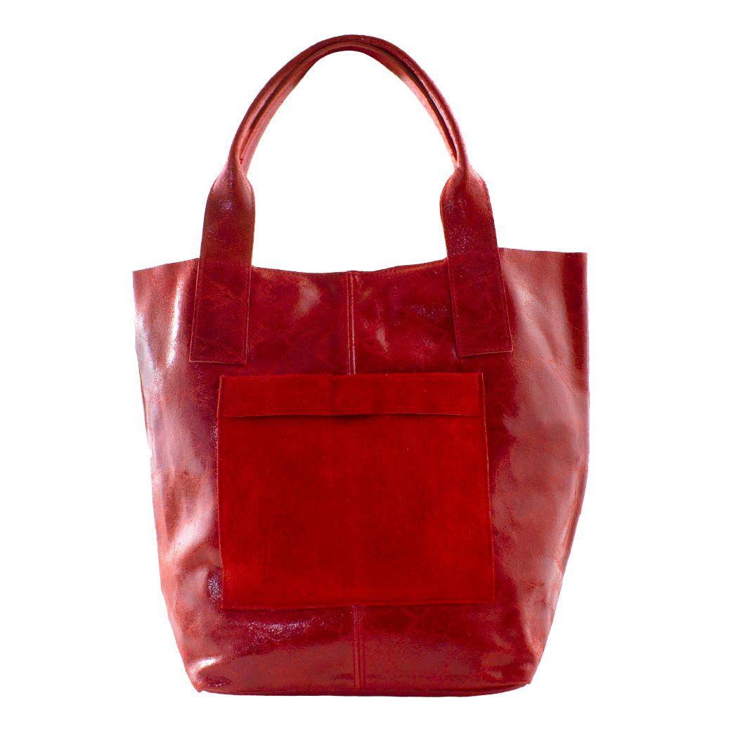 Cartera Cuero Bolsillo Reno Rojo-0