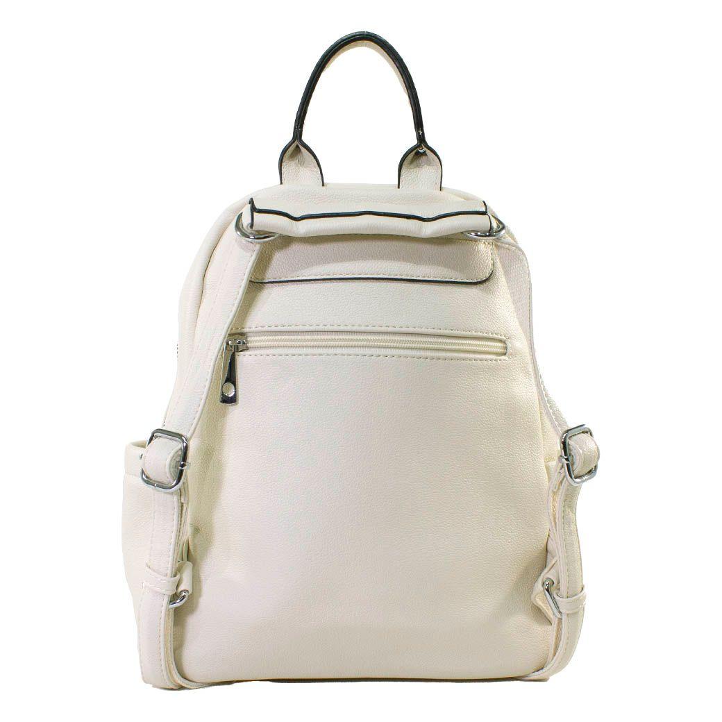 Mochila C/ Chapeta Frontal Beige-2