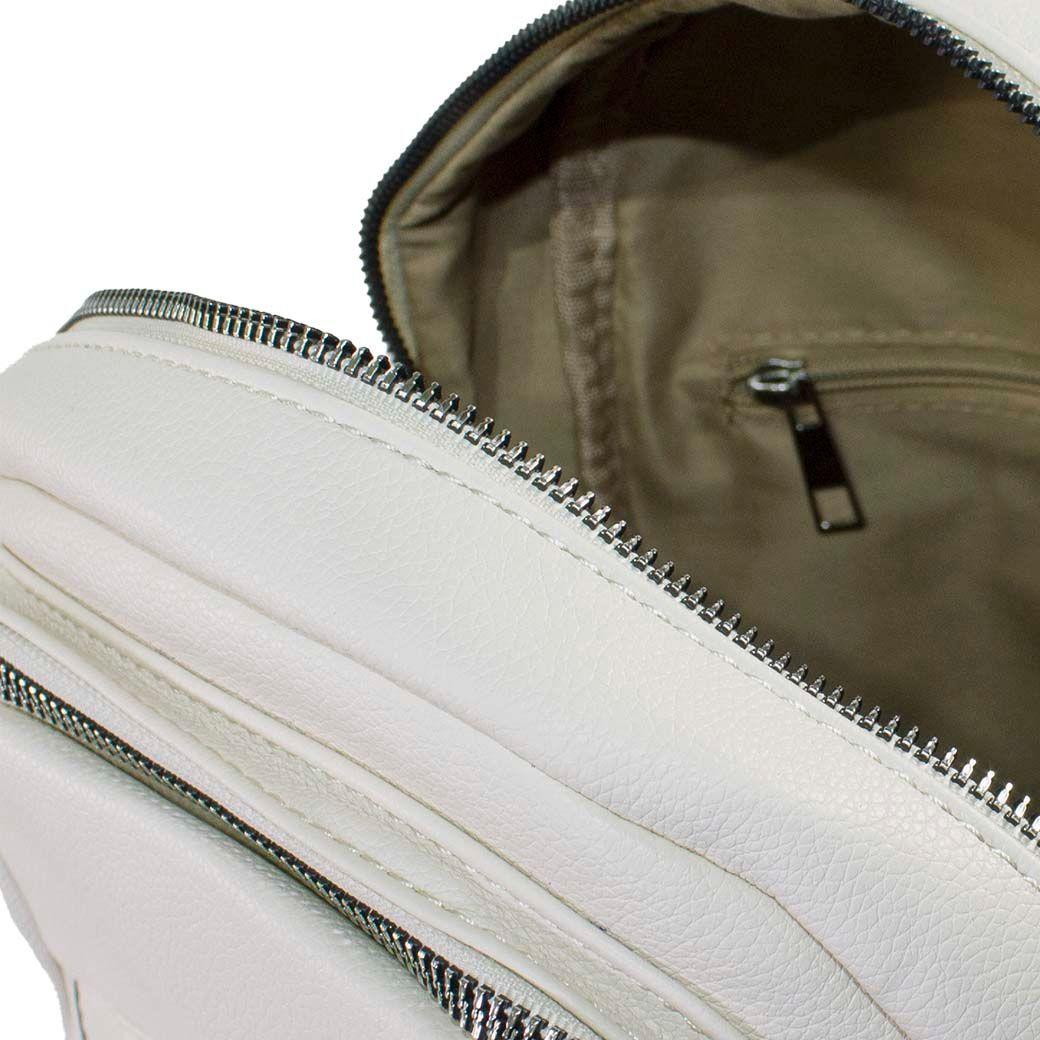 Mochila C/ Chapeta Frontal Beige-3