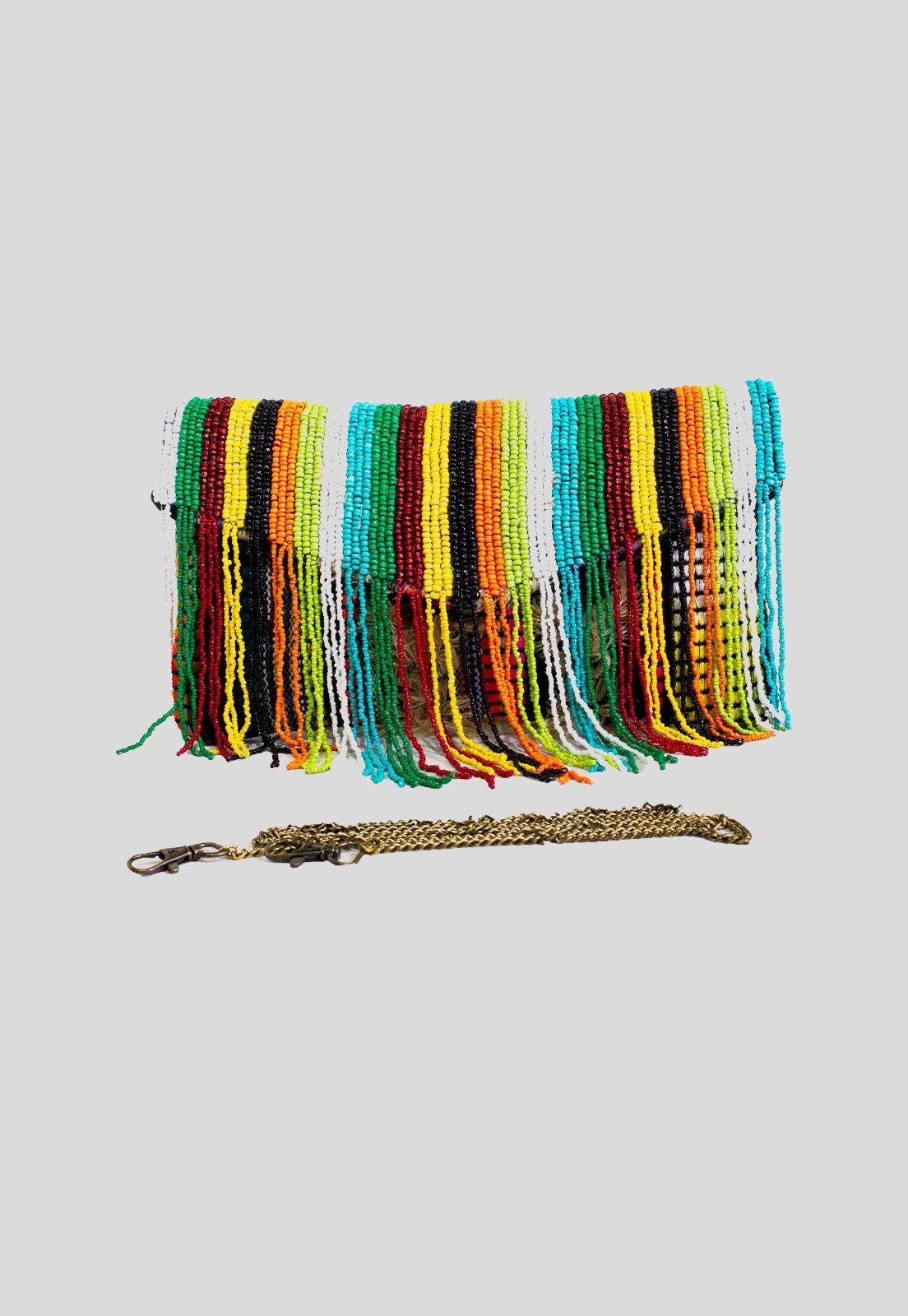 Bandolera tela mostacilla Beige-1