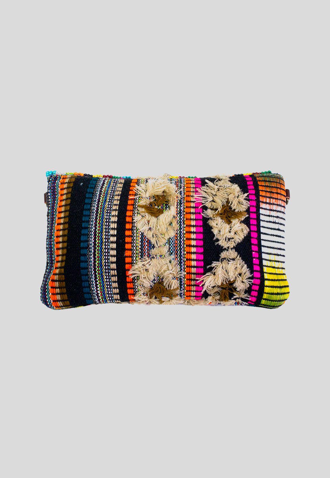 Bandolera tela mostacilla Beige-2