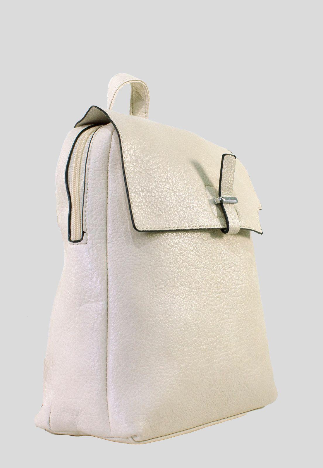 Mochila C/Pasador Metal Beige-1
