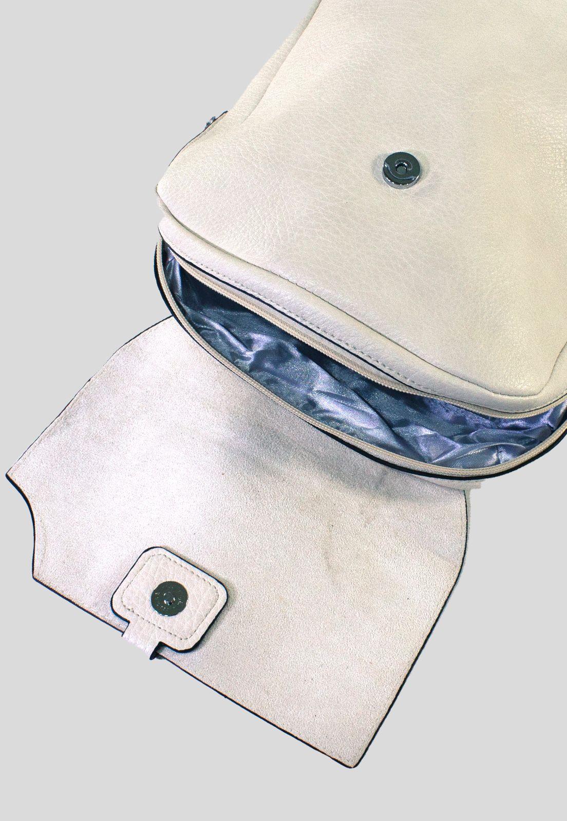 Mochila C/Pasador Metal Beige-3