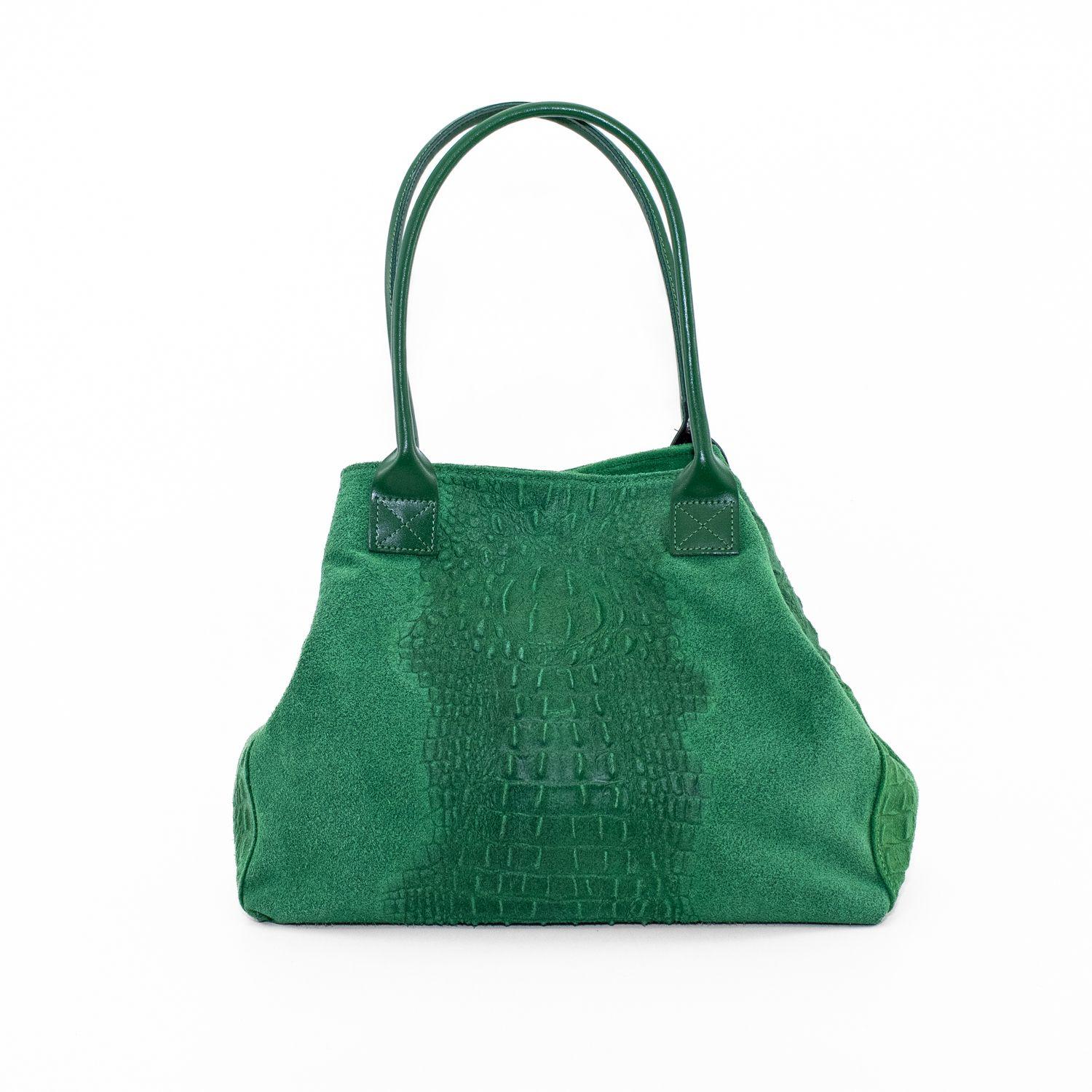 Cartera Reno con Coco Verde-3