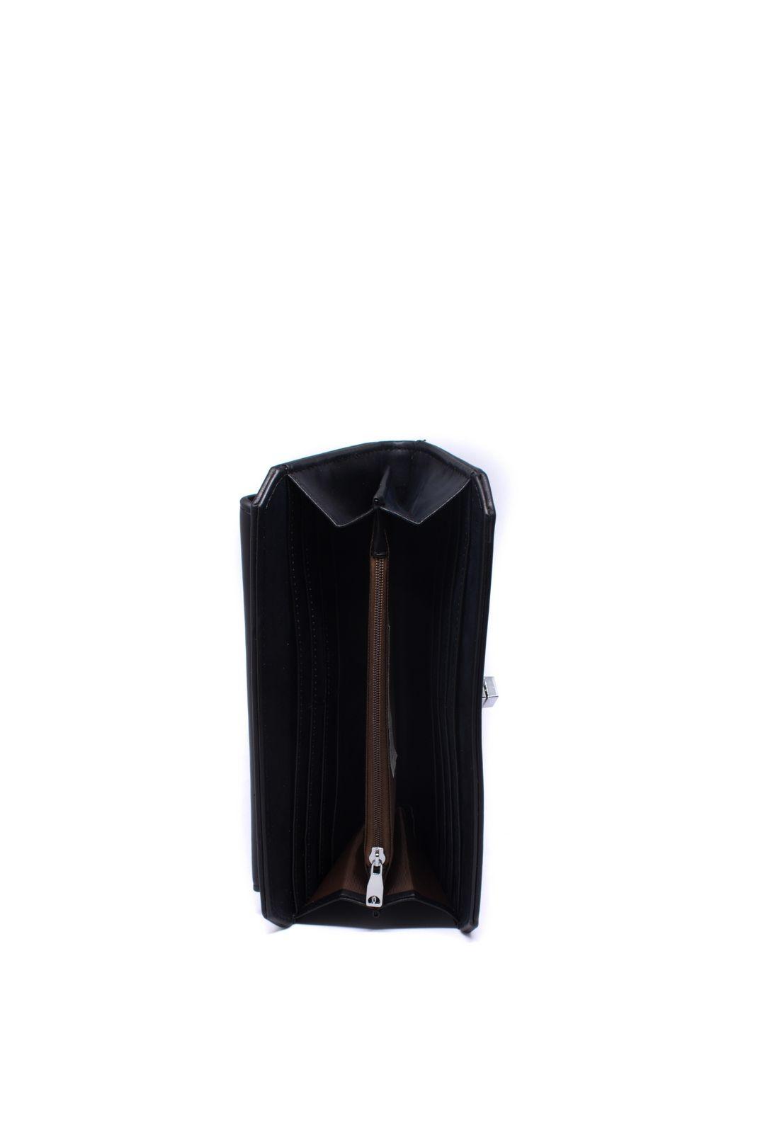 Porta Celular Tapa Acolchada Negro-1