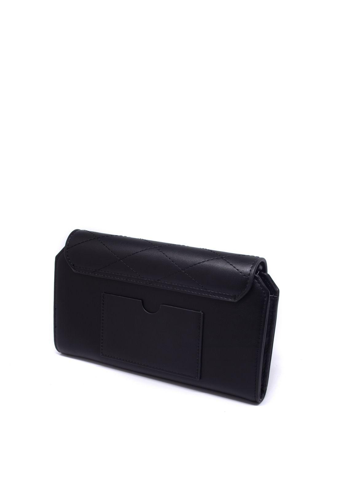 Porta Celular Tapa Acolchada Negro-2