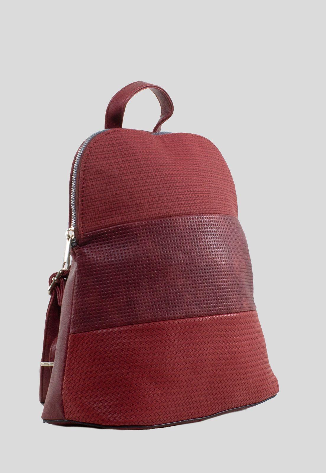 Mochila 3 Franjas Rojo-1