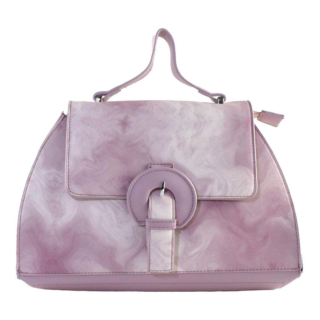 Cartera Rigida Ponseada Lila-0