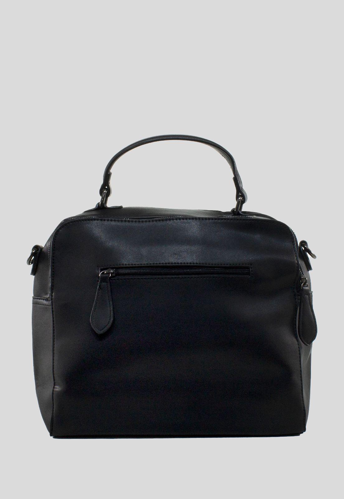 Cartera Grande Rigida Metal Oro-2