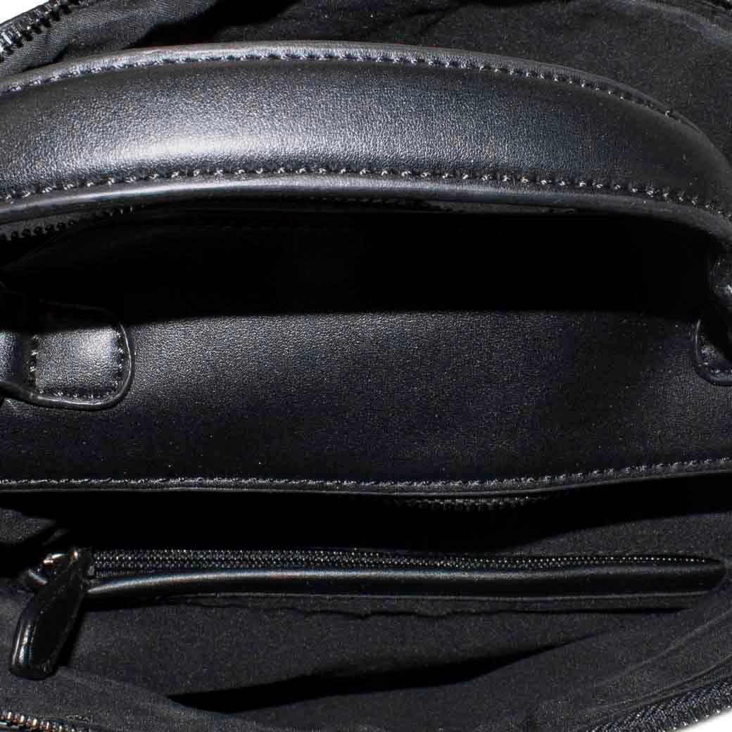 Cartera Grande Rigida Metal Oro-3