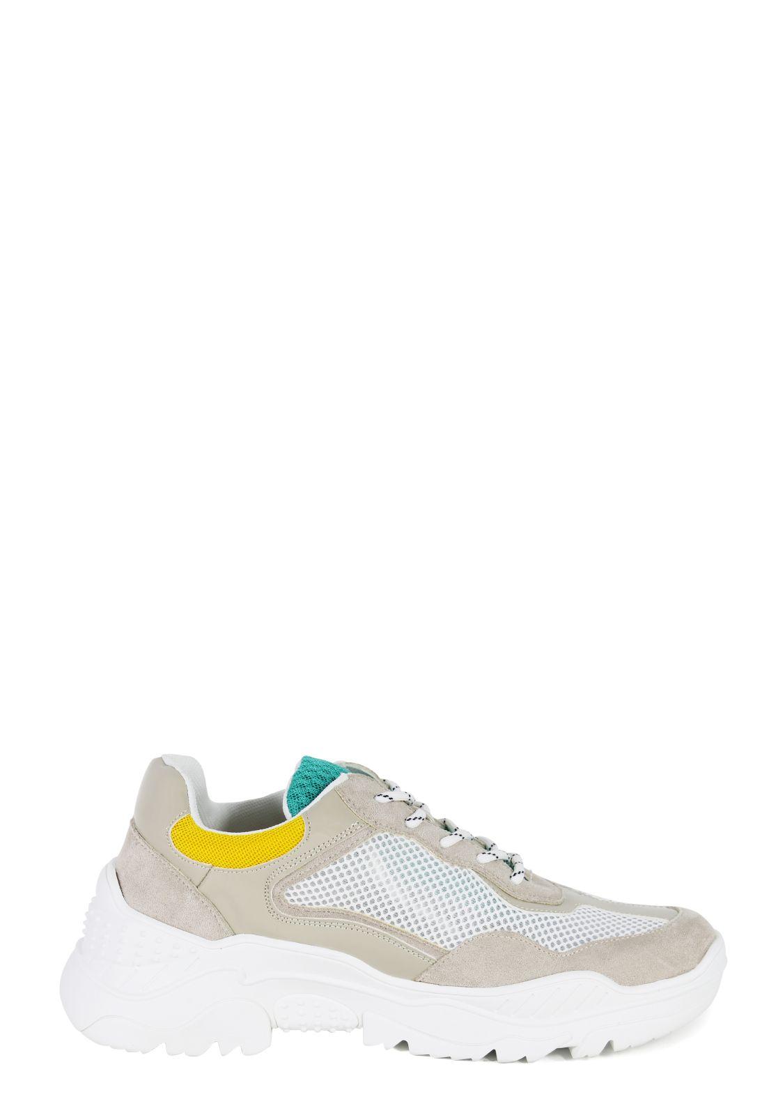 Zapatilla Perforada Lateral Verde-0