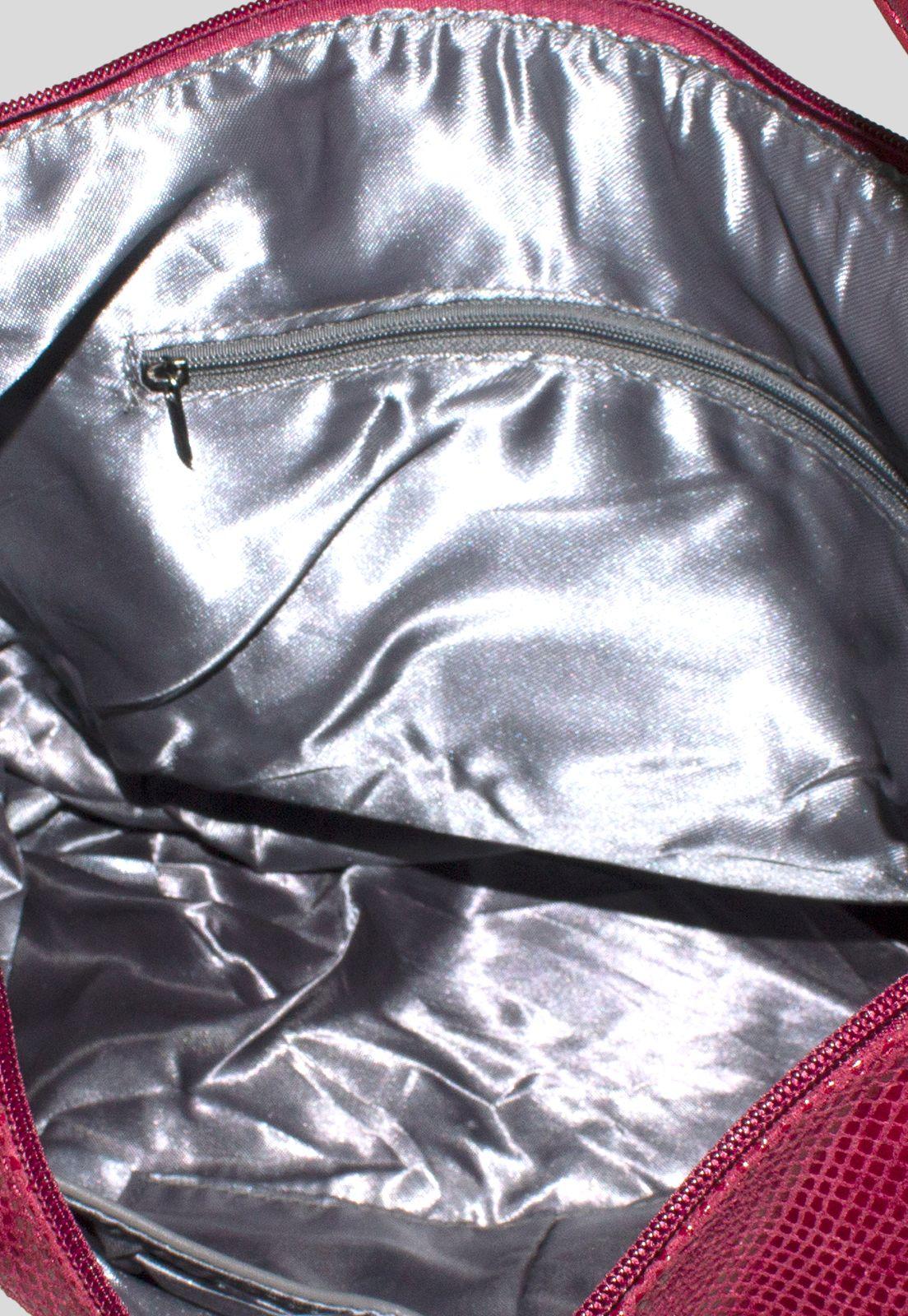 Cartera Grande Bote Piton Rojo-3