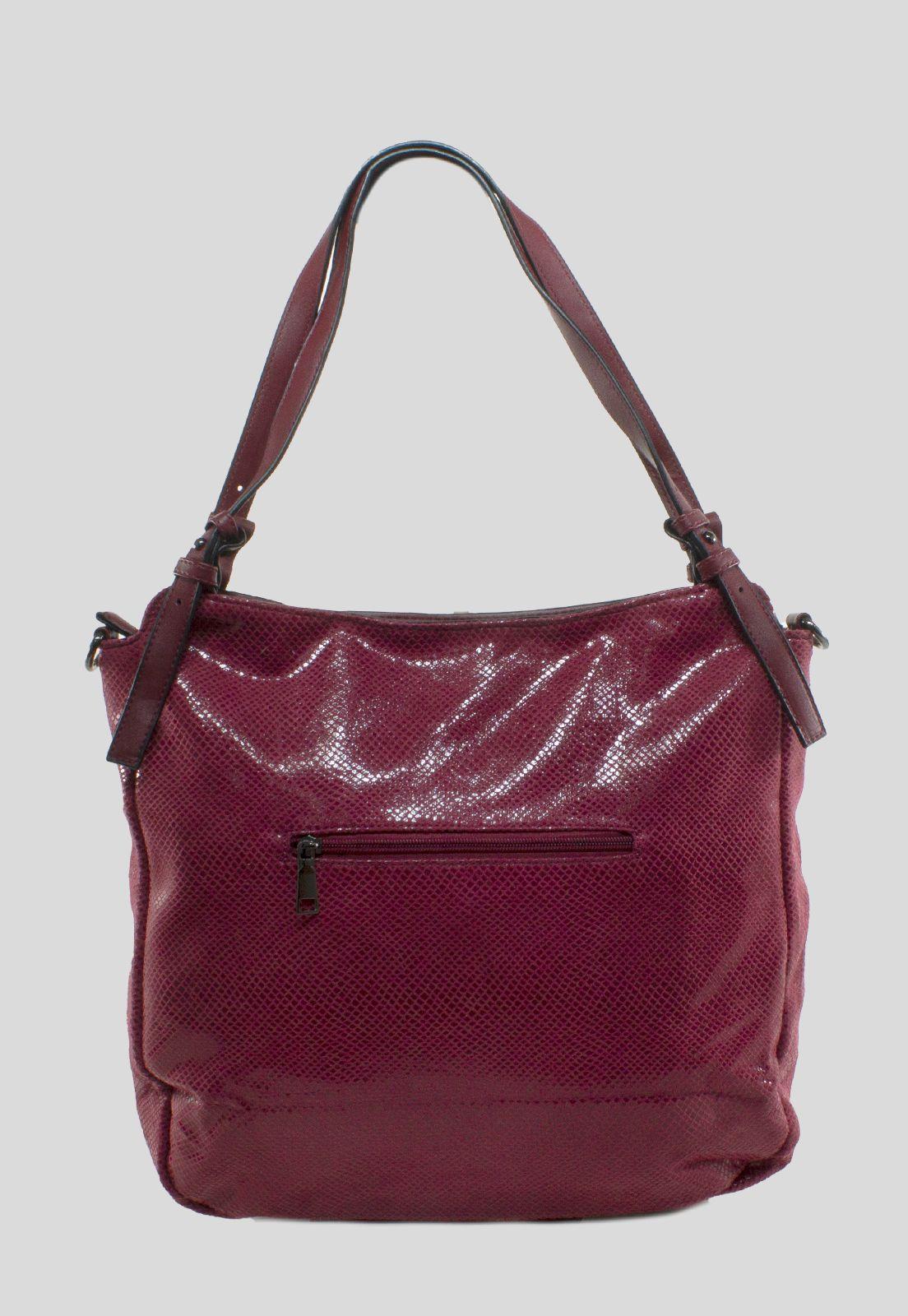 Cartera Grande Saca Piton Rojo-2