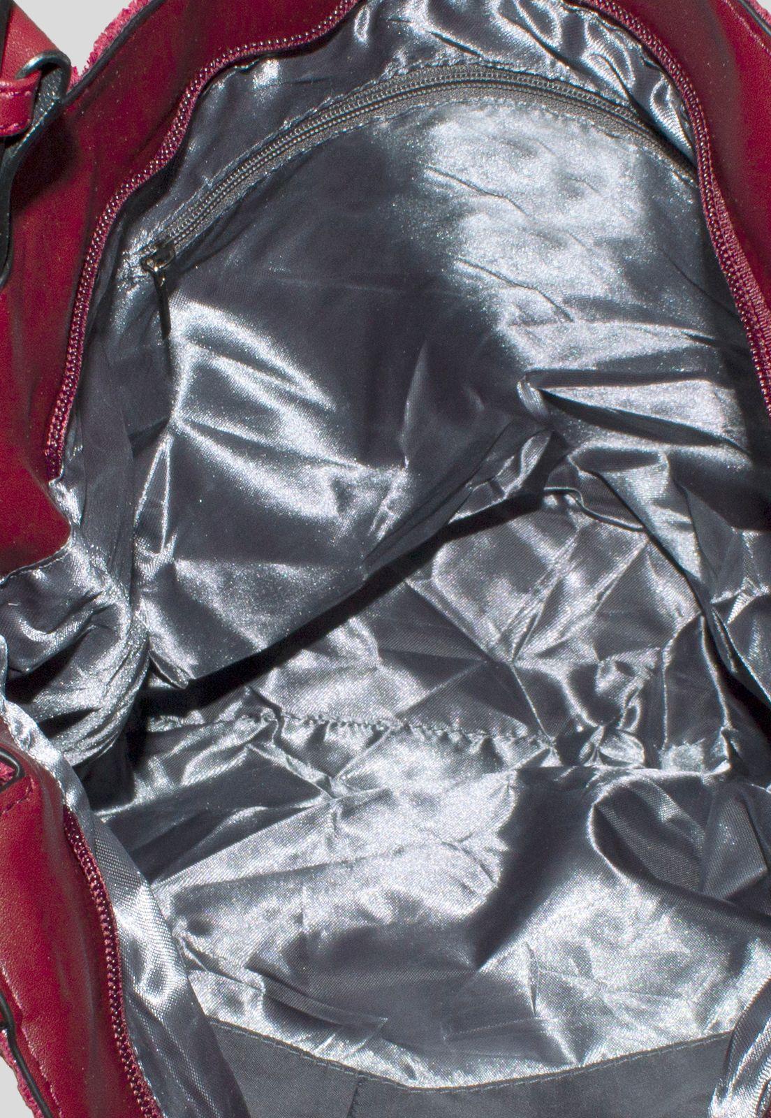 Cartera Grande Saca Piton Rojo-3