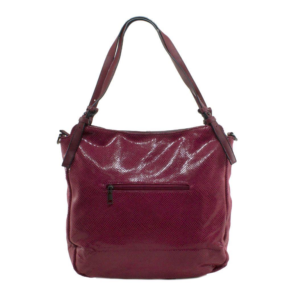 Cartera Grande Saca Piton Rojo-2