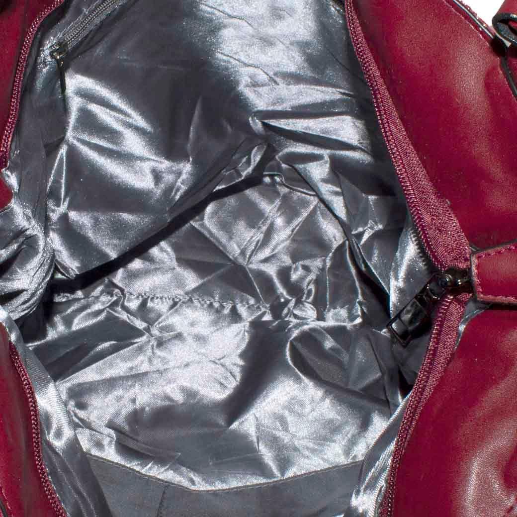 Cartera Grande Saca Piton Rojo-3