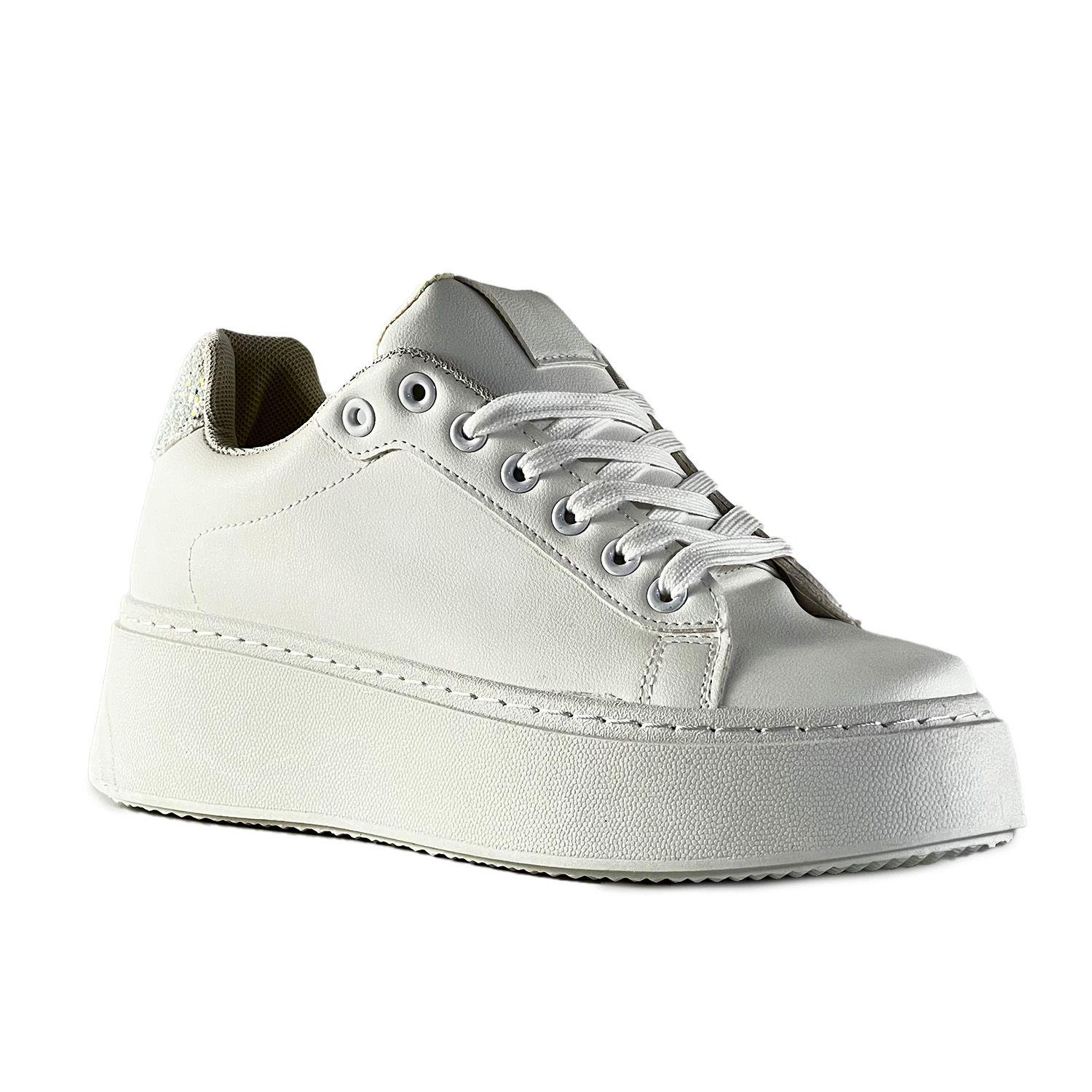 Zapatilla Alta Lisa 222 Mujer Blanco Mailea-1
