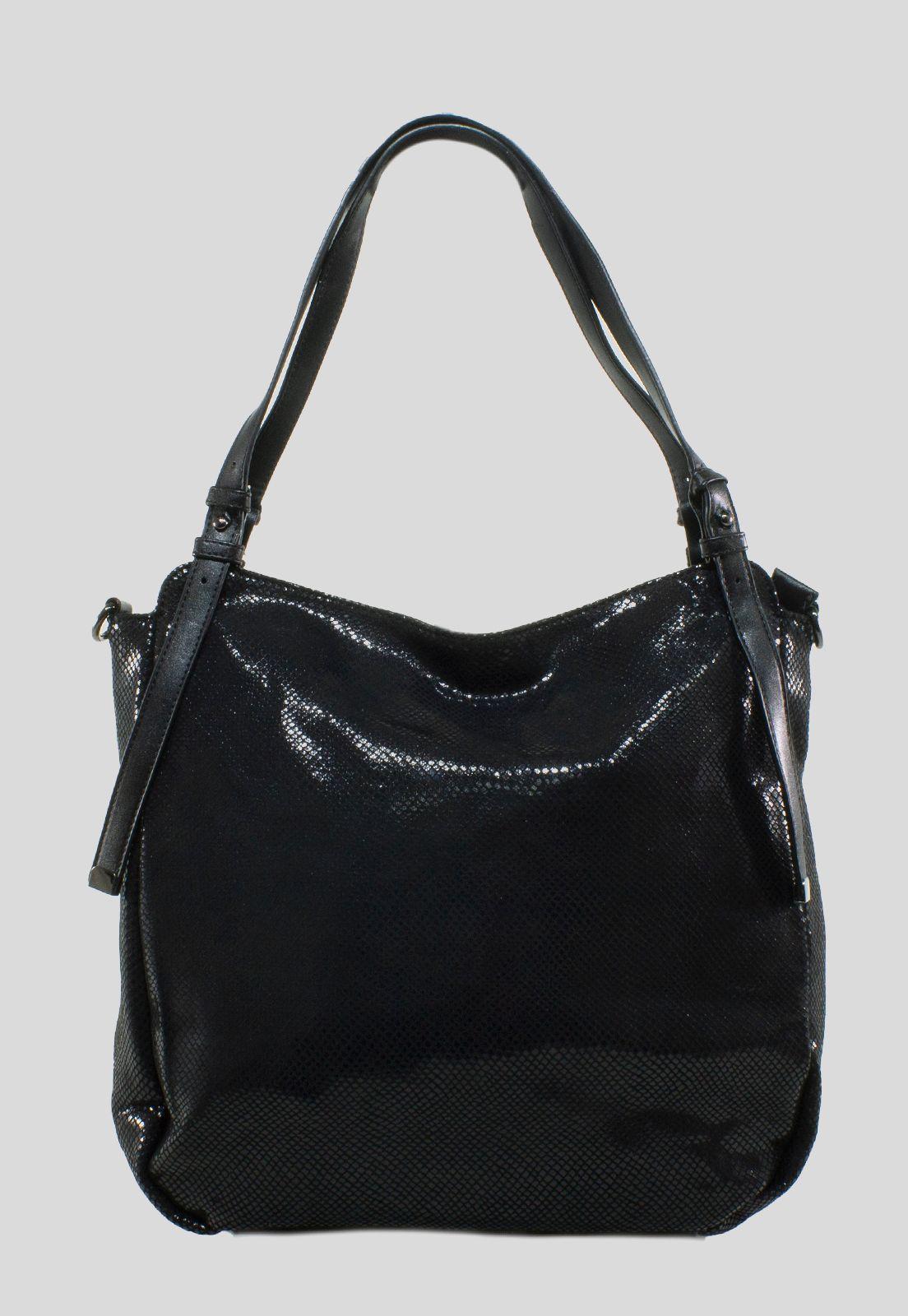 Cartera Grande Saca Piton Negro-0