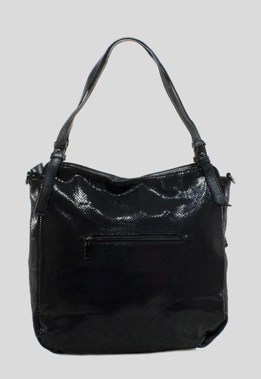 Cartera Grande Saca Piton Negro-2