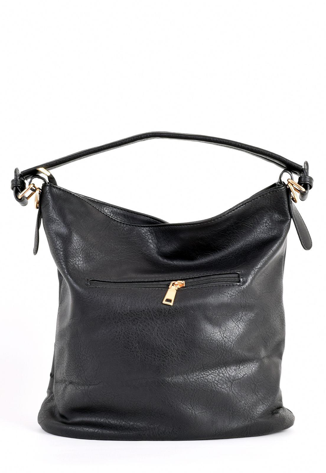 Cartera Bote Cierre Inferior Negro-2
