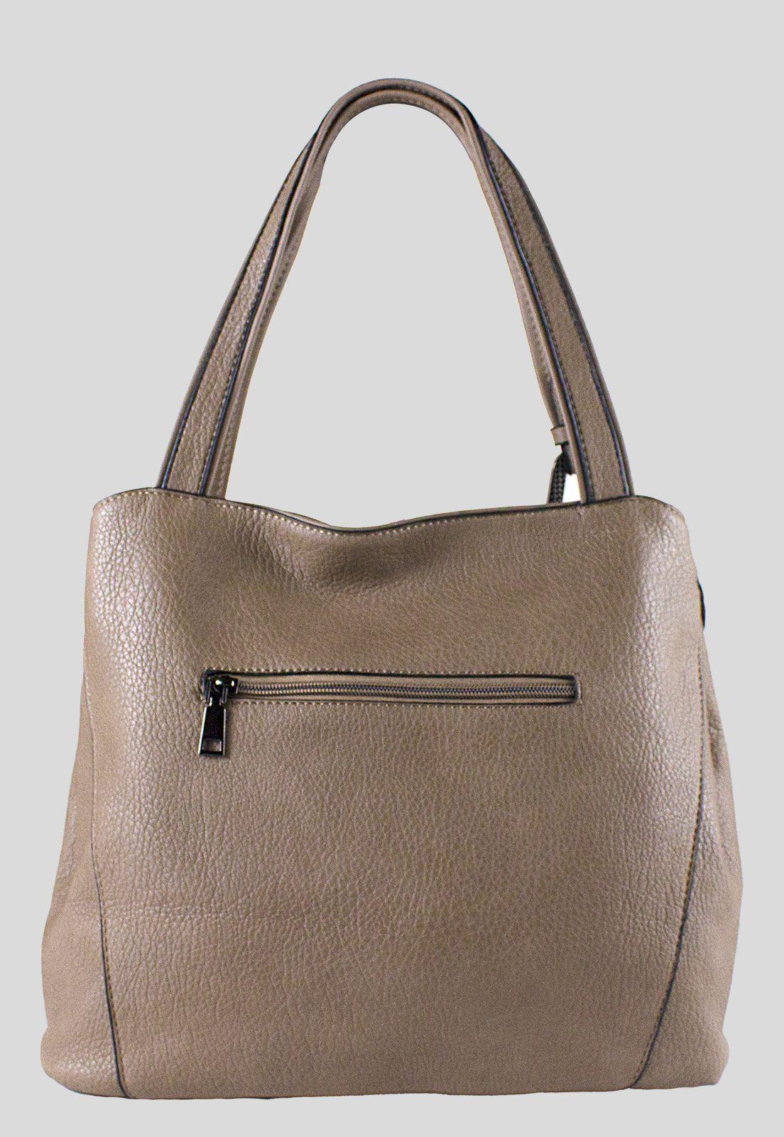 Cartera Metal Lateral Taupe-2