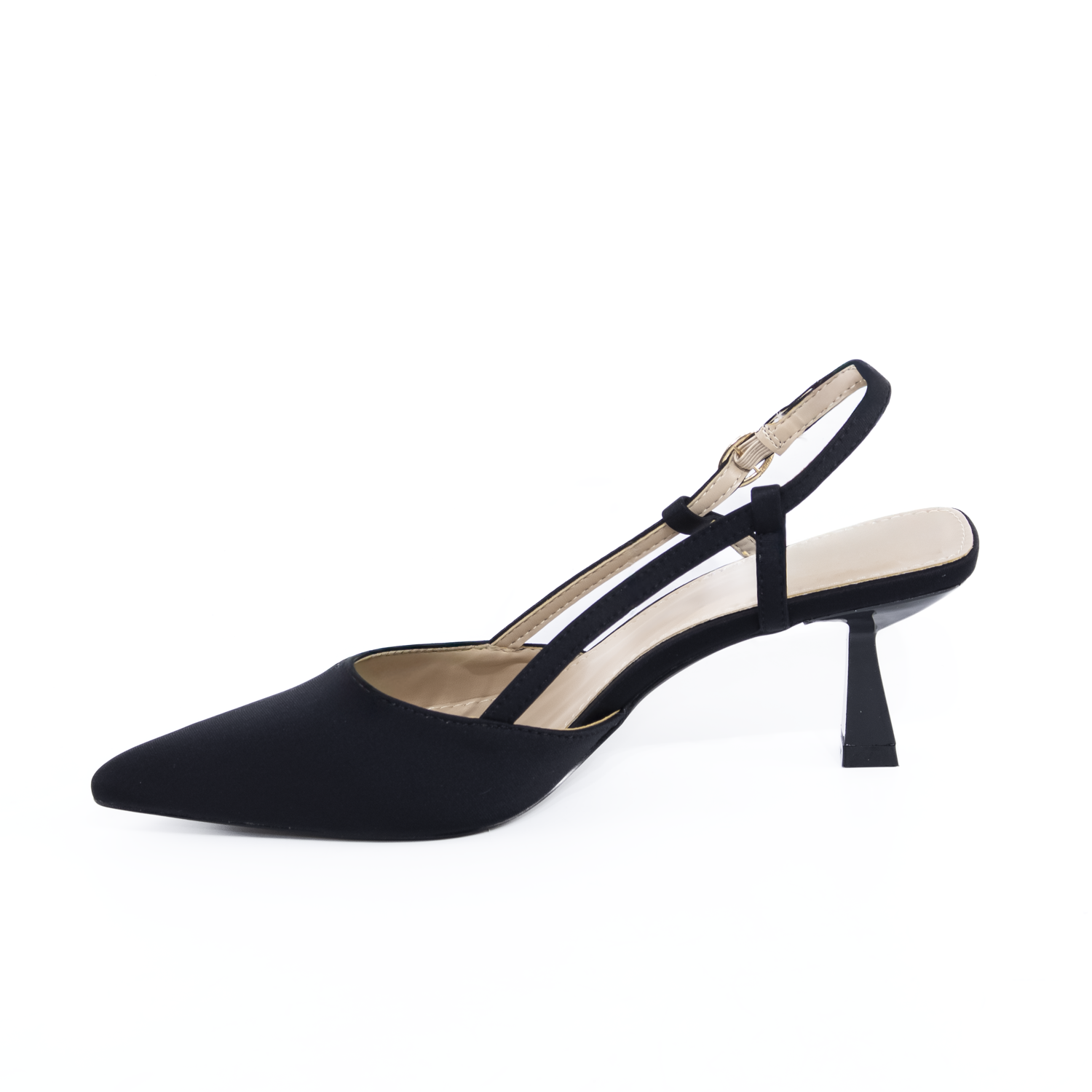 Stiletto abierto regulador lateral Negro-2