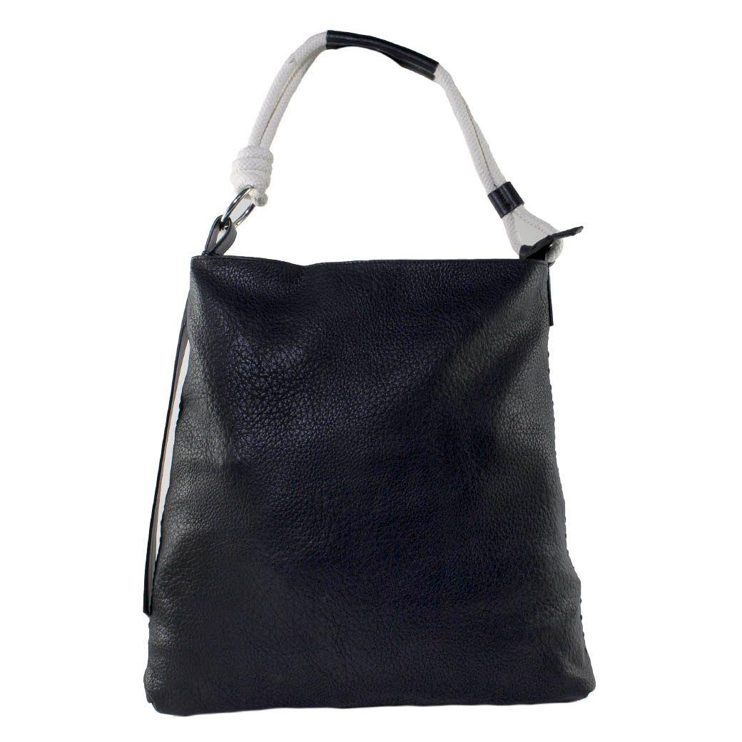 Cartera Manilla Cuerda Negro-0