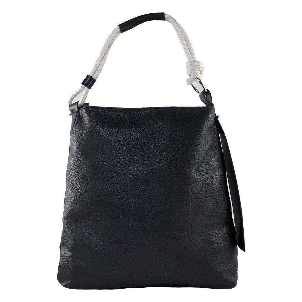 Cartera Manilla Cuerda Negro-2