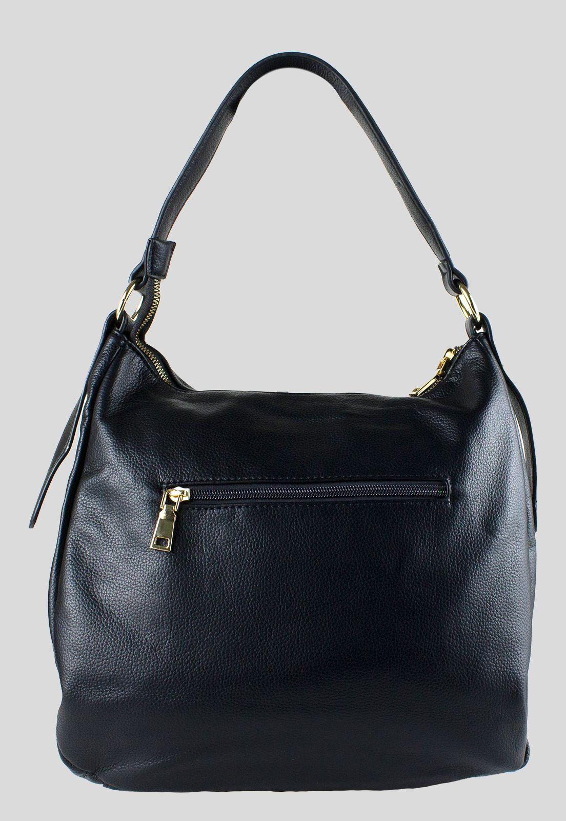 Cartera Base Acolchada Negro-2