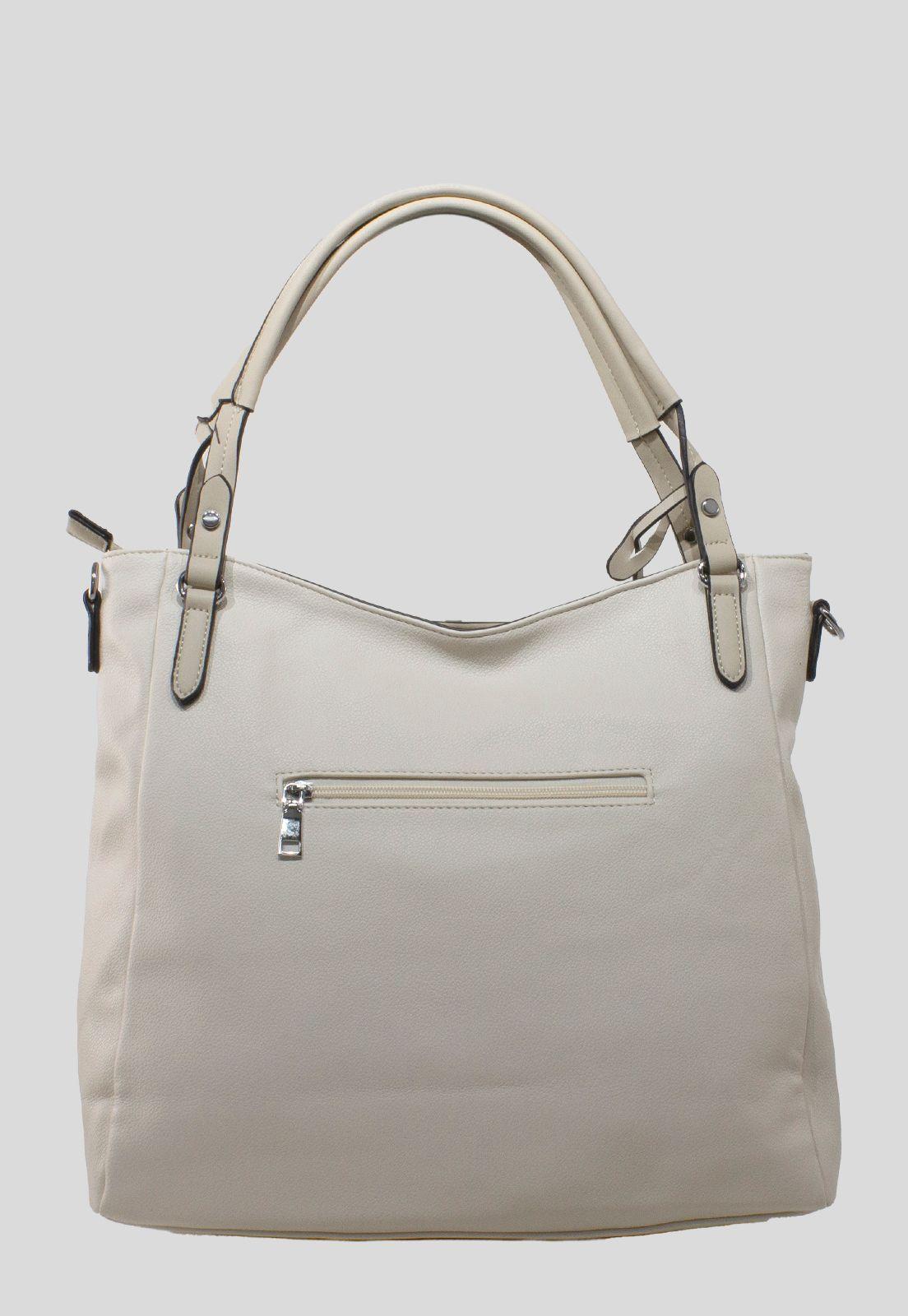 Cartera Correa Frontal Beige-2