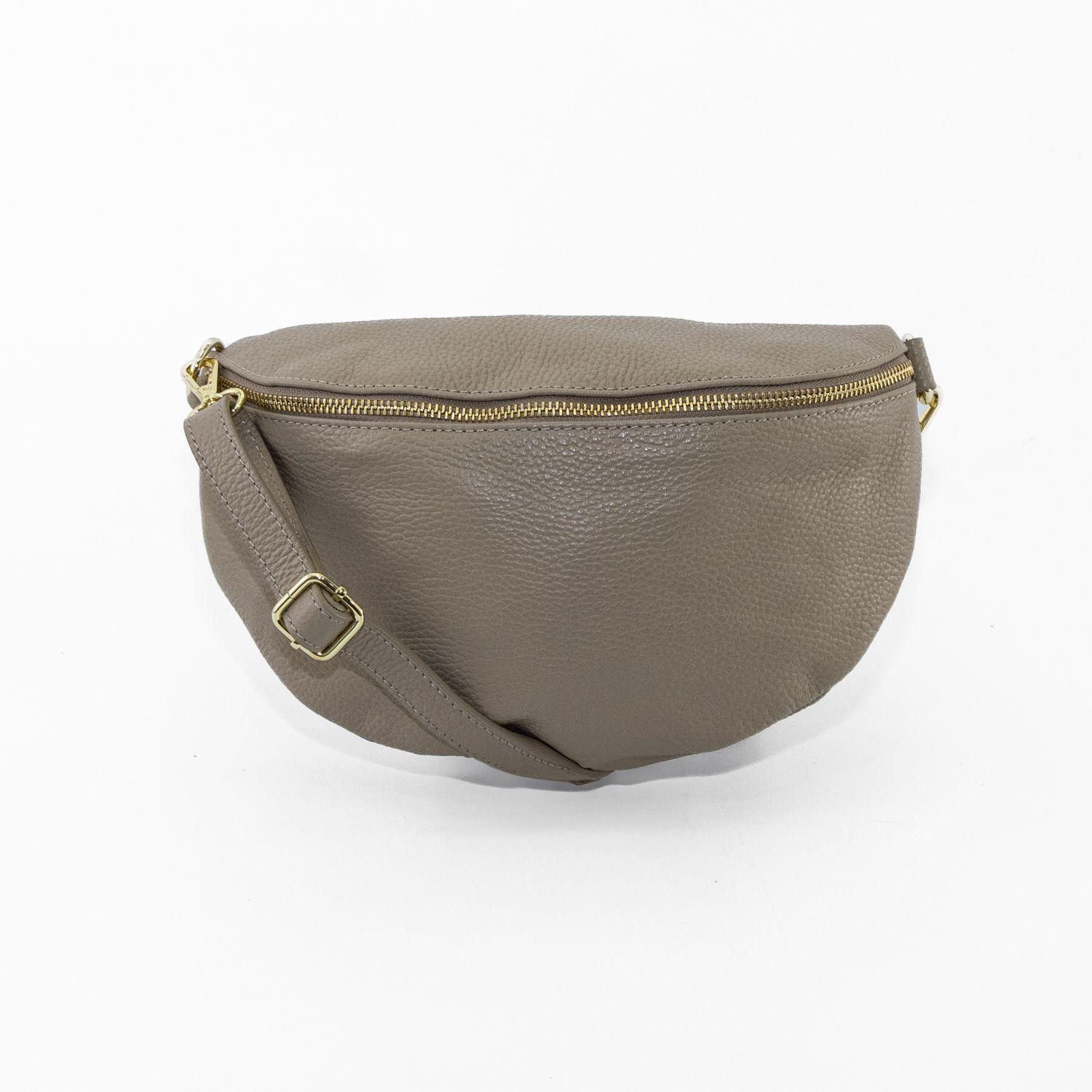 Banano Full Cuero Taupe-0