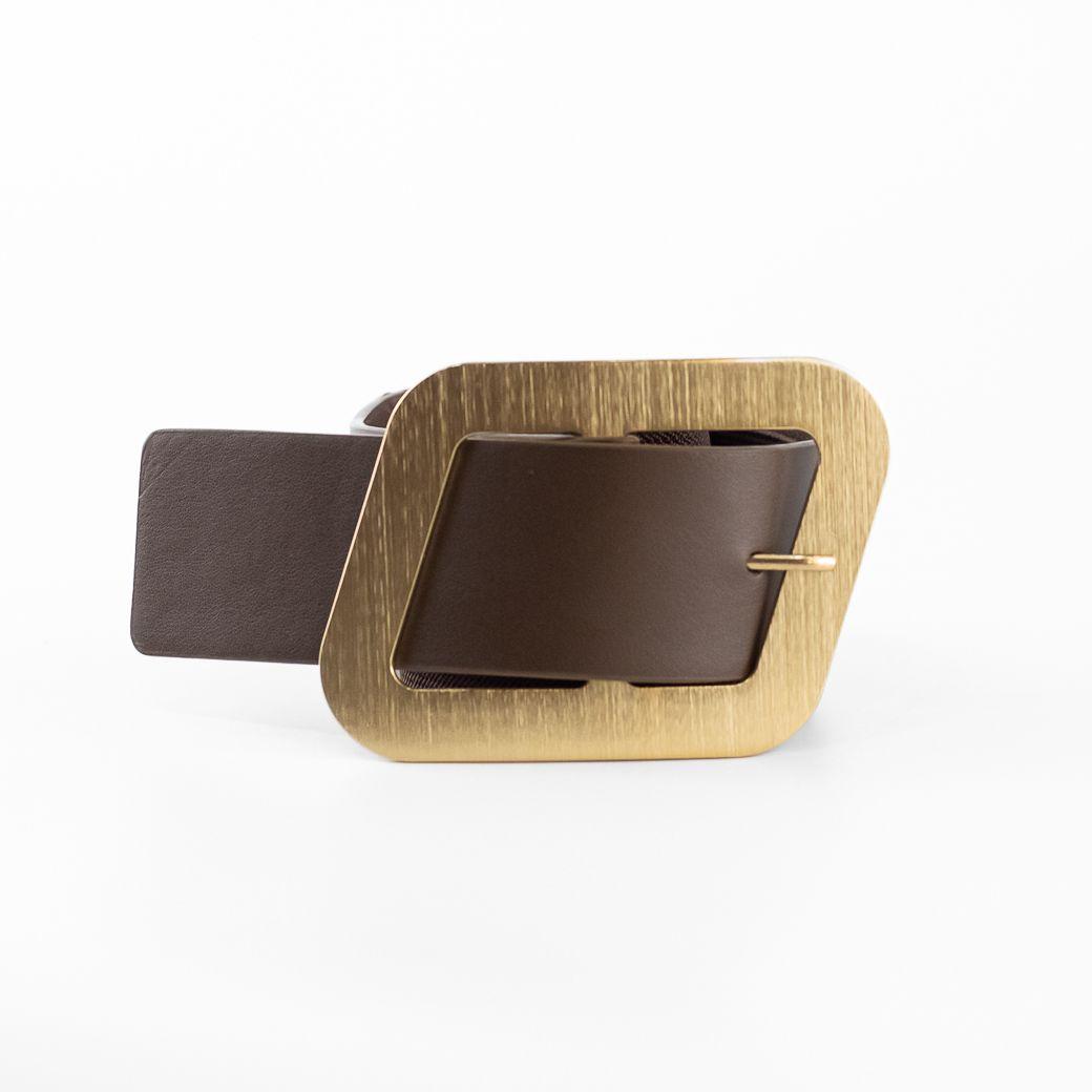 Cinturón Elastico Hebilla Metal Mujer Moro Mailea-1