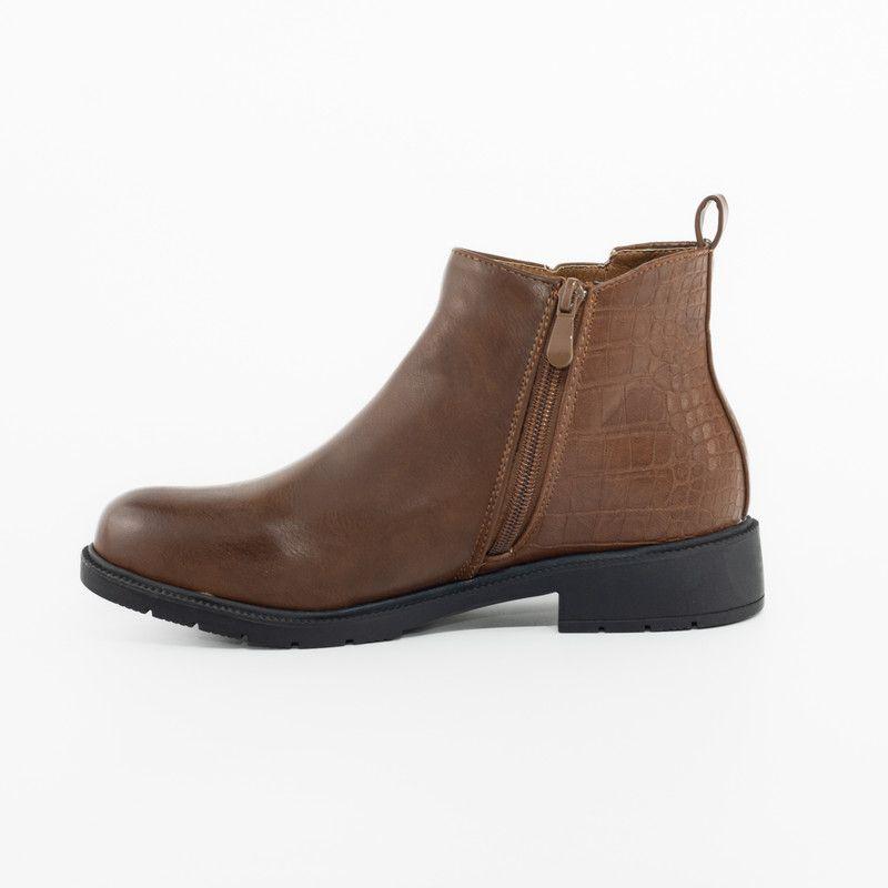 Botin Charol Tostado Mailea-2
