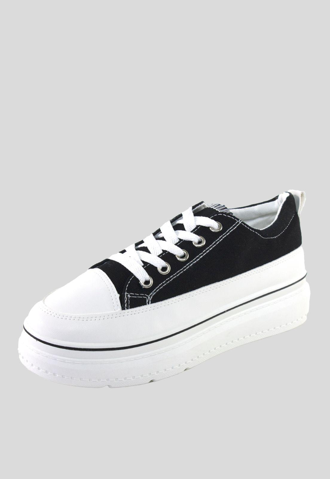 Zapatilla Plat. Lisa Lona Negro-0