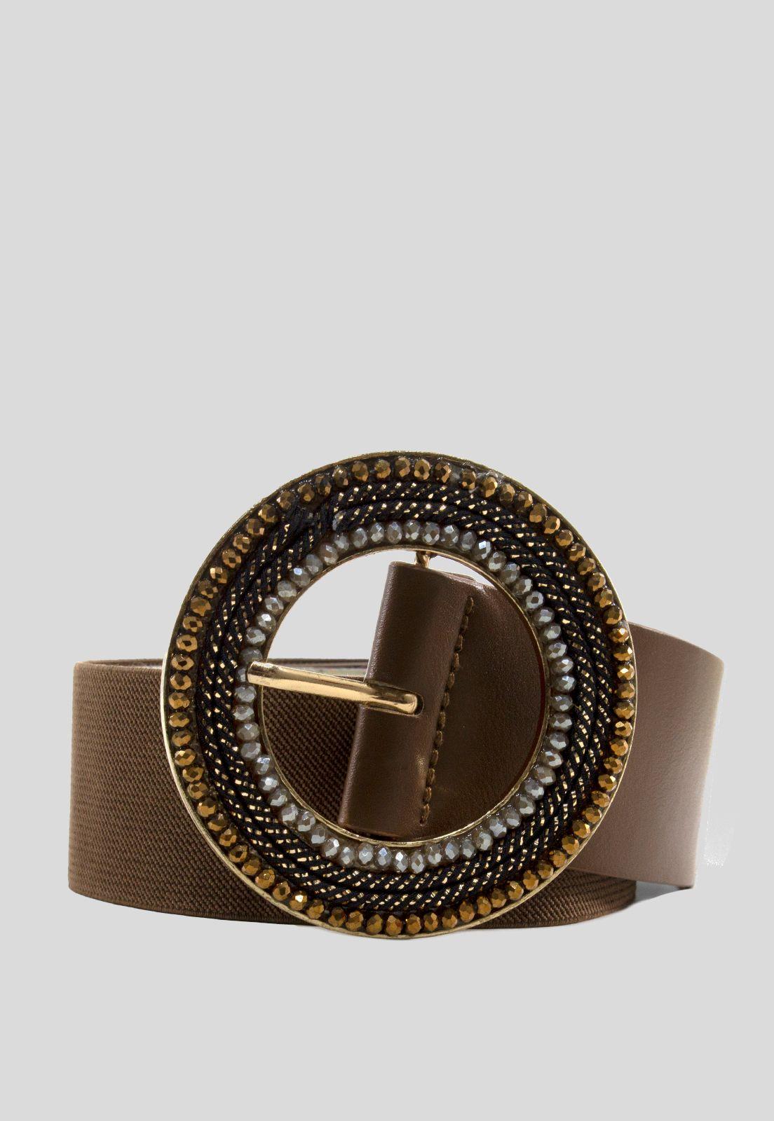 Cinturon elastico ancho heb. Taupe-0