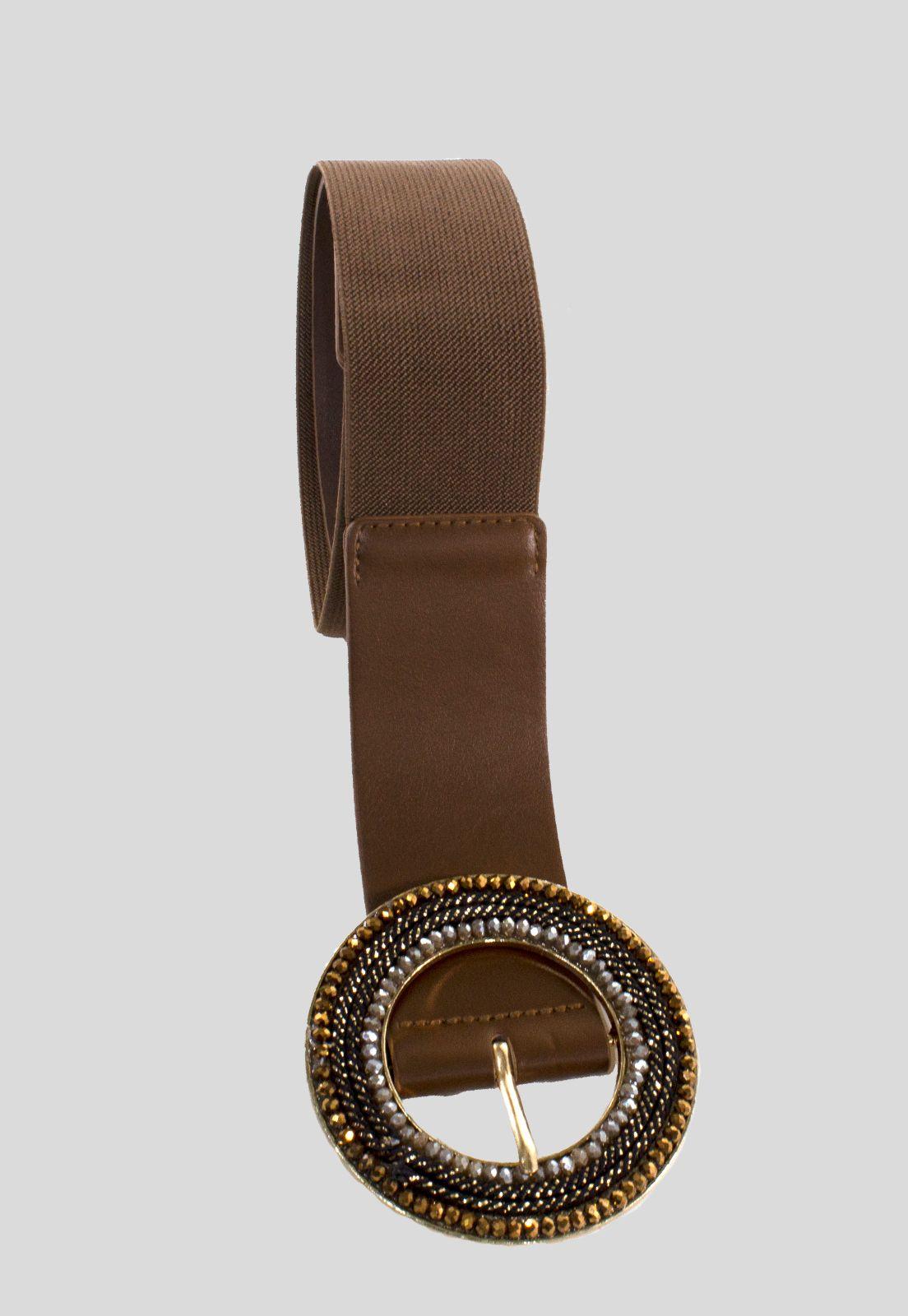 Cinturon elastico ancho heb. Taupe-1