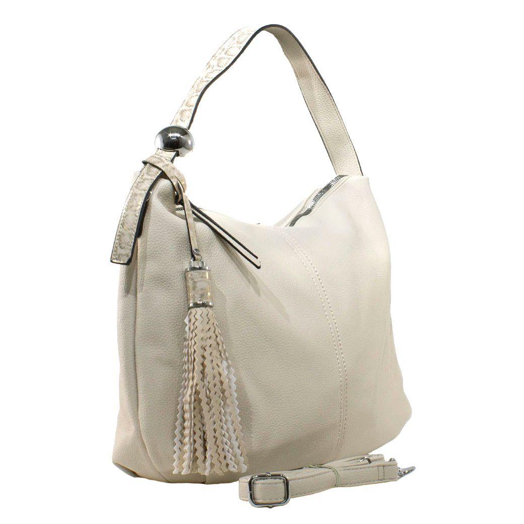 Cartera Bote C/ Casquete Beige-1
