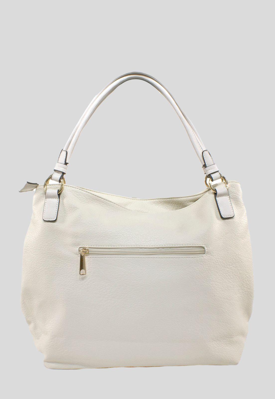 Cartera Clasica 2 Cierres Beige-2
