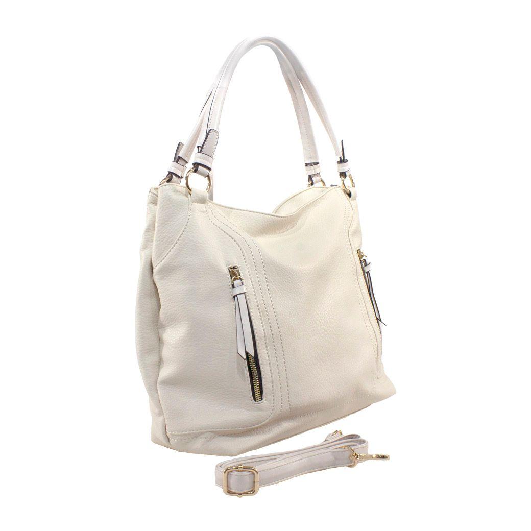 Cartera Clasica 2 Cierres Beige-1