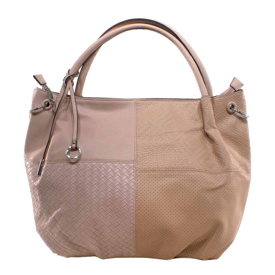 Cartera Patchwork Rosado-0