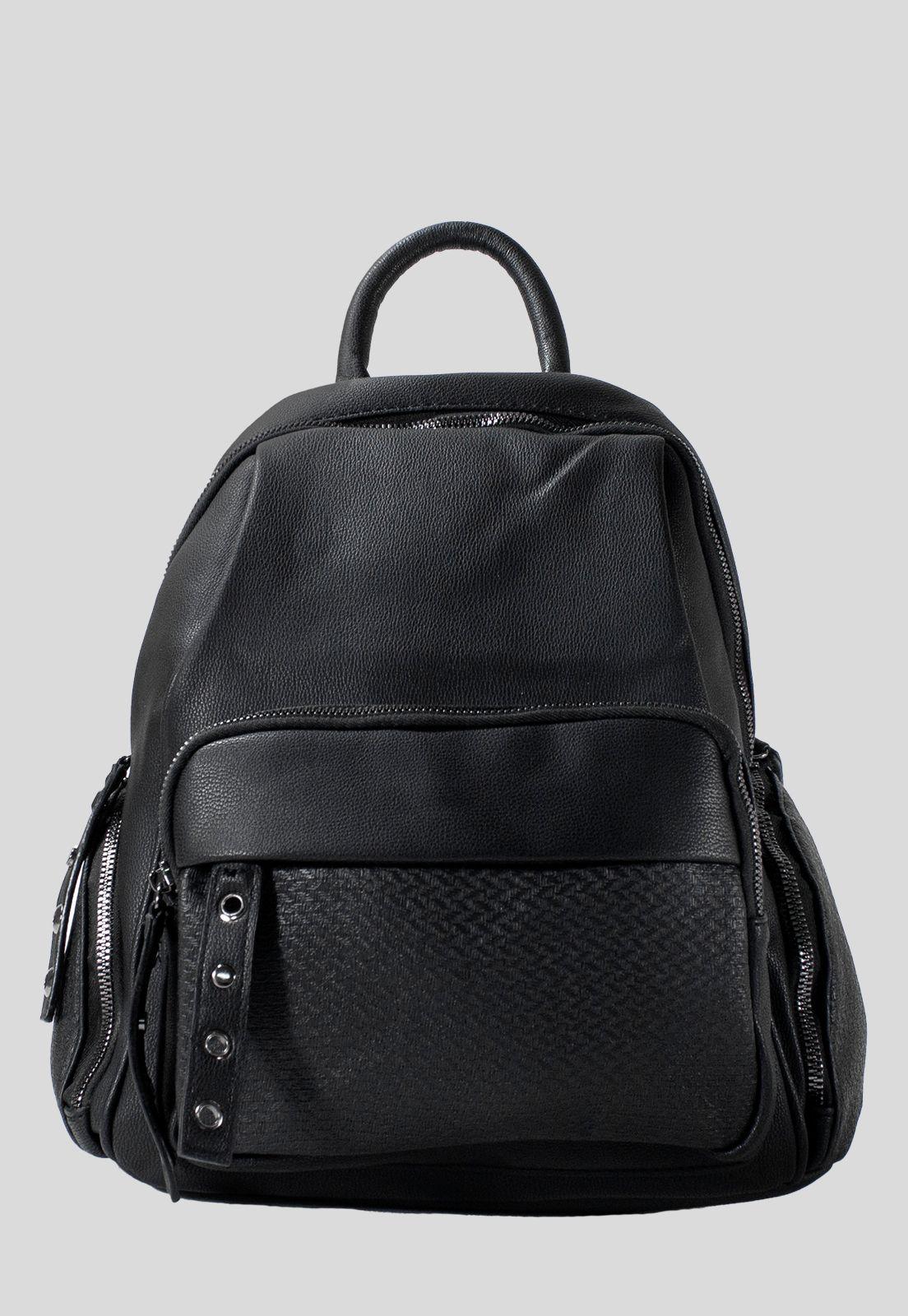 Mochila Tirador Ojetillos Negro-0