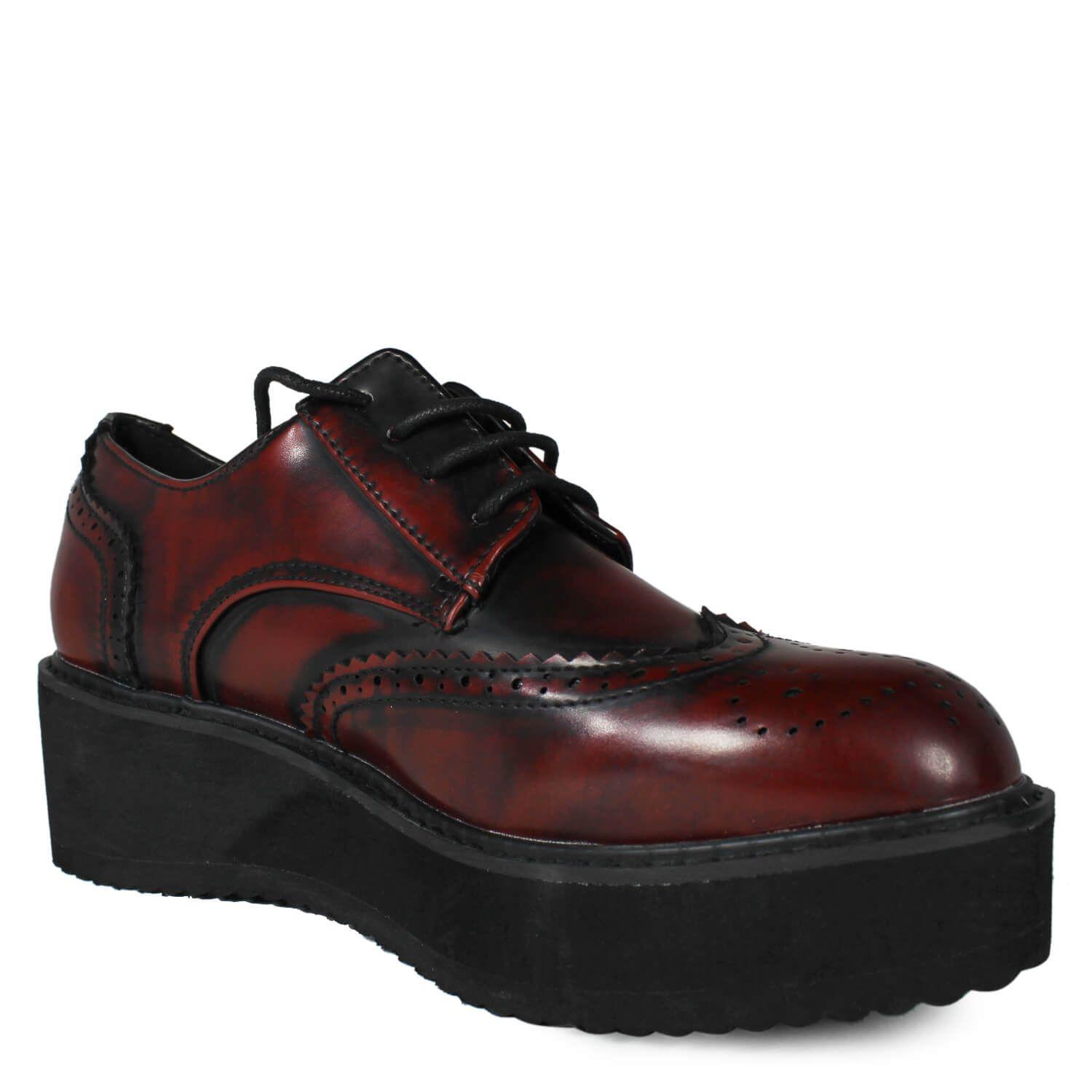 Zapato Inglés Burdeo-3
