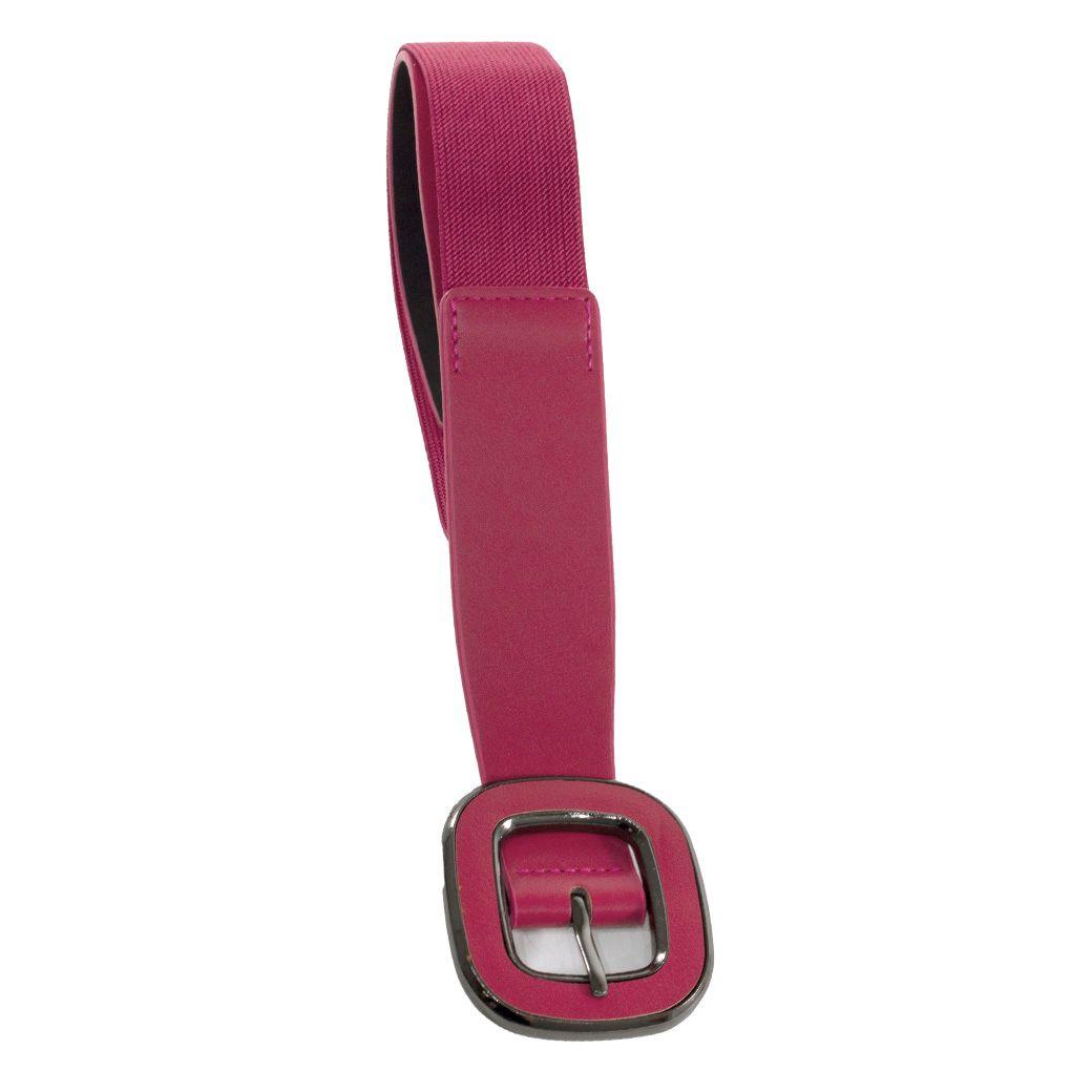 Cinturon elastico del. Heb. Forrada Rojo-1