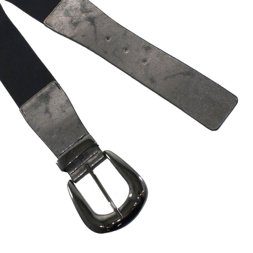 Cinturon elastico ancho heb. Gruesa Asfalto-2