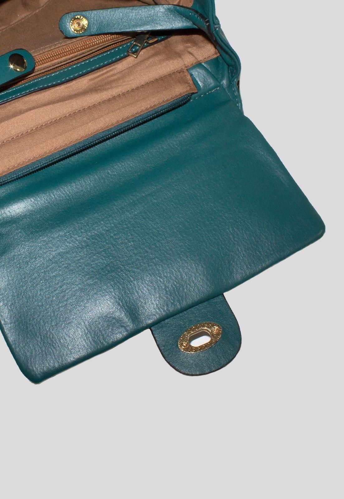 Mochila Grande acolchada Verde-3