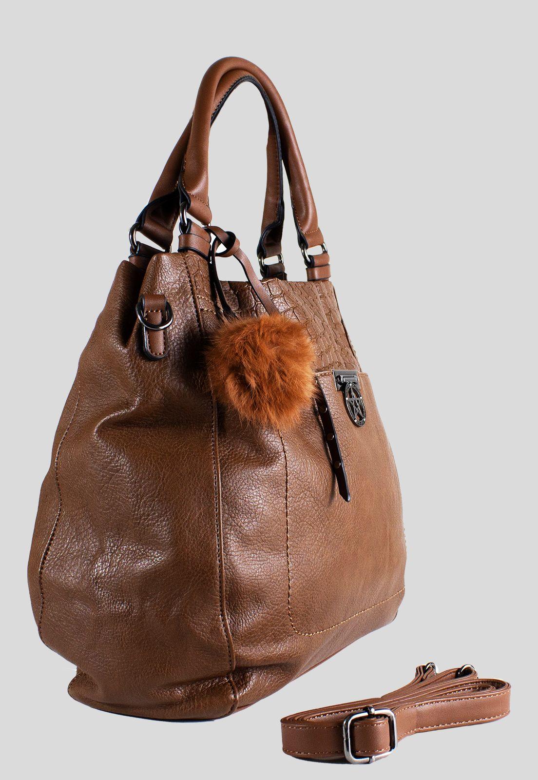 Cartera Lisa Coco Tostado-1