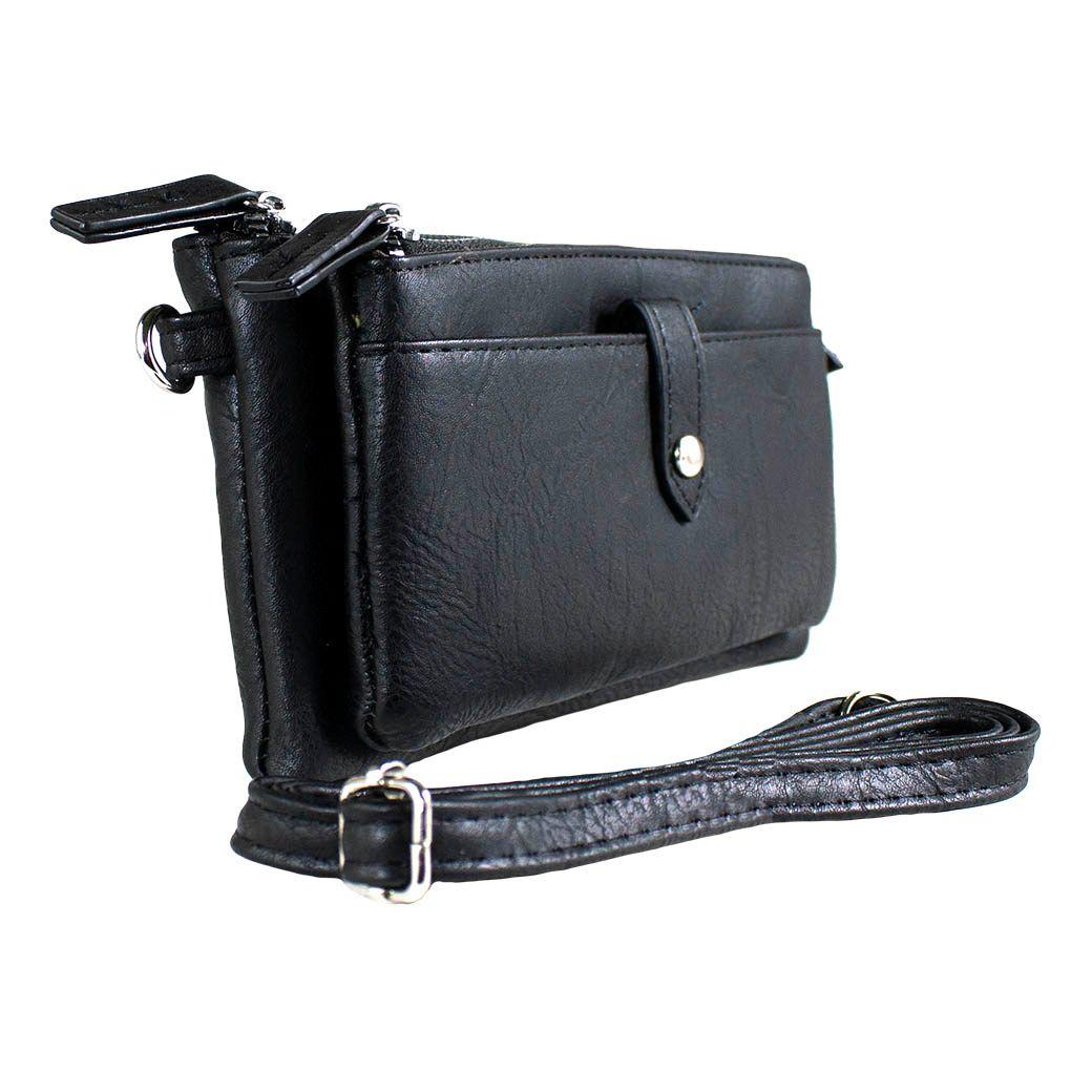 Portacelular Bolsillo Externo Negro-1