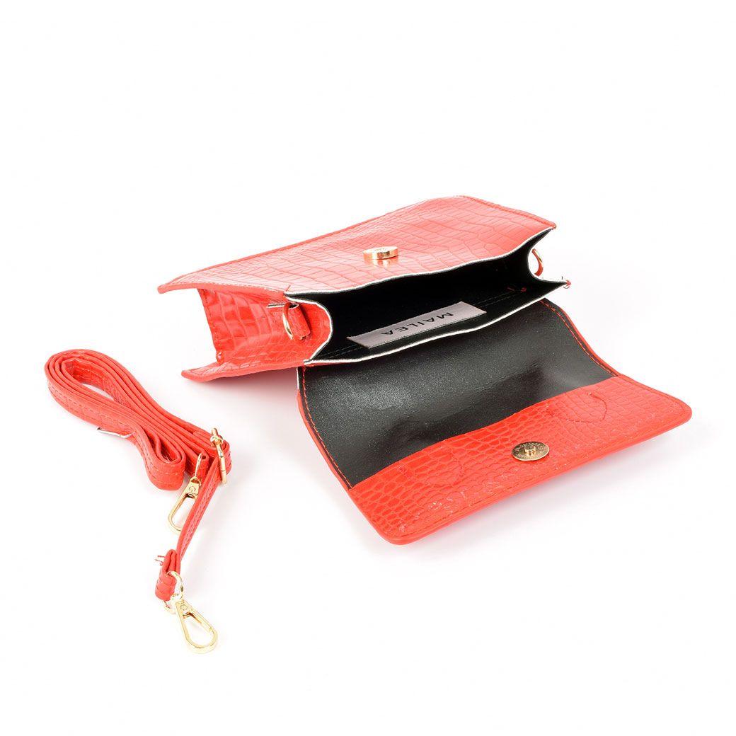 Mini Bandolera Coco 1 Manilla Rojo-2