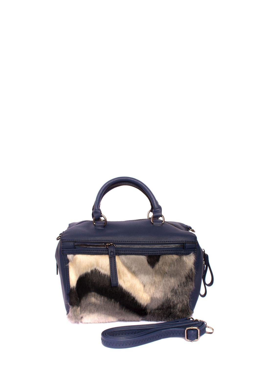 Cartera Piel Frontal Azul-0